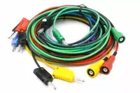 Oscilloscope Lead Set 3m Retractible Banana Plugs